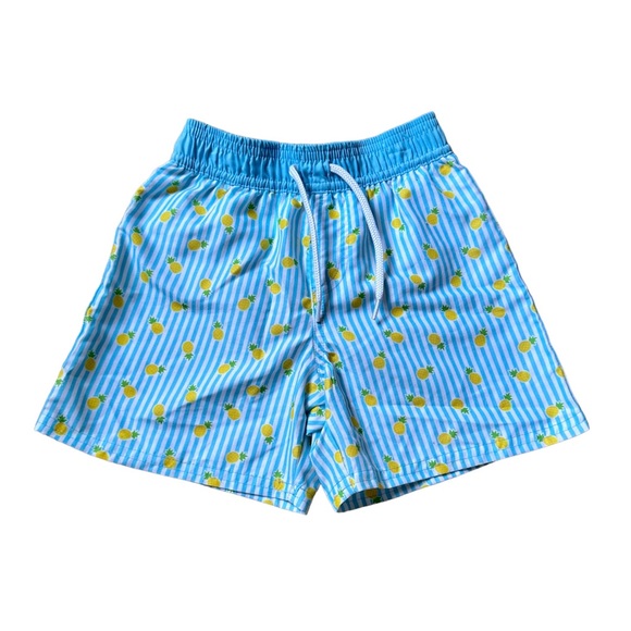 Floatimini Swim Floatimini Striped Lemon Swim Trunks Poshmark
